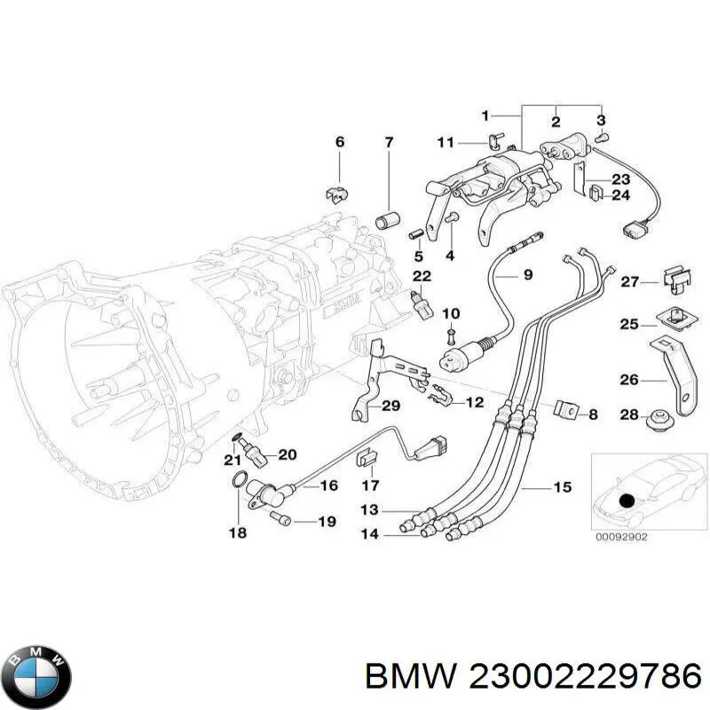  BMW 23002229786 ціна, від 1576.64 USD