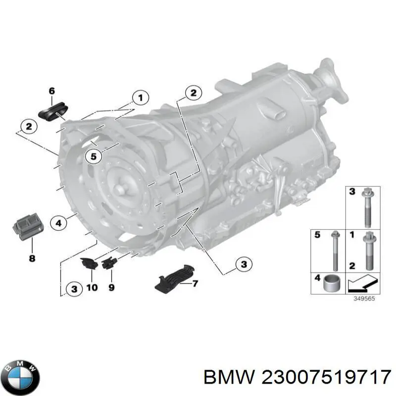 Болт ГБЦ 23007519717 BMW