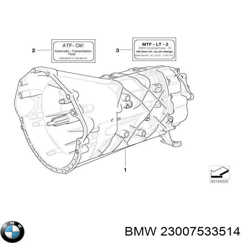  BMW 23007533514