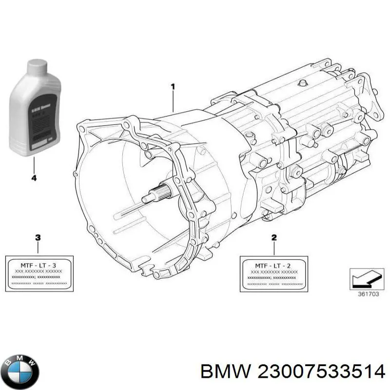  BMW 23007533514 ціна, від 17.92 USD