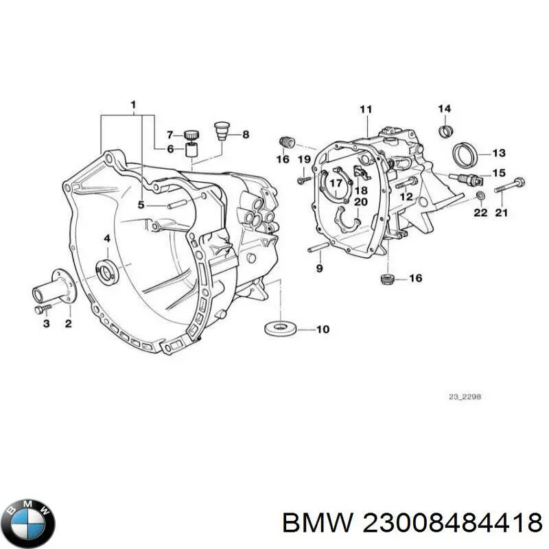 23008484418 BMW МКПП