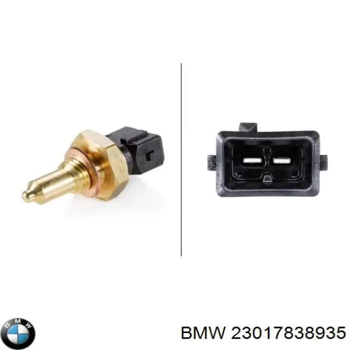 Термодатчик охолоджуючої рідини BMW 23017838935 ціна, від 3.80 USD