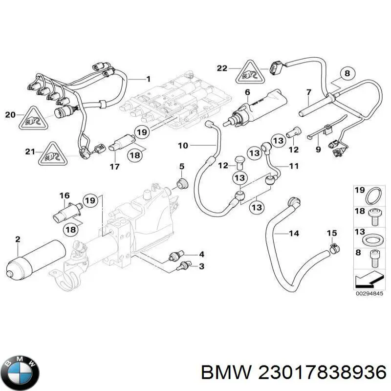 23017838936 BMW 