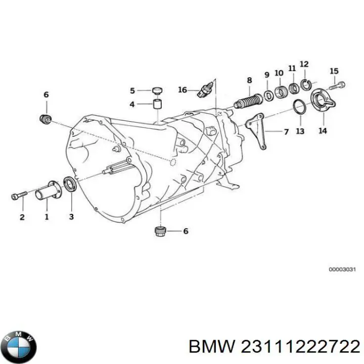 Купити 23111222722 BMW 