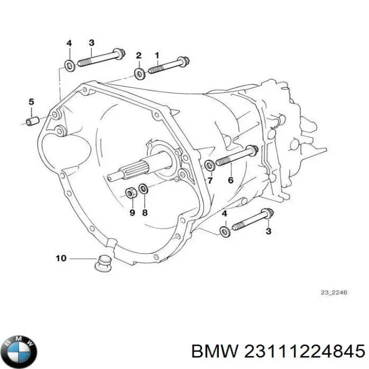  BMW 23111224845 ціна, від 30.94 USD