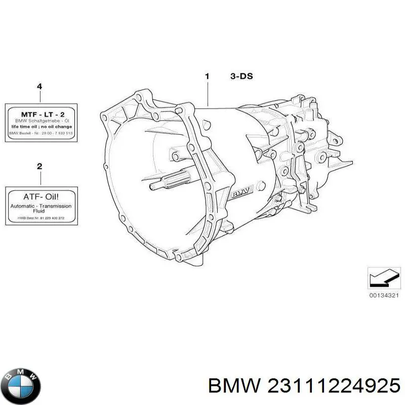  BMW 23111224925 ціна, від 59.27 USD