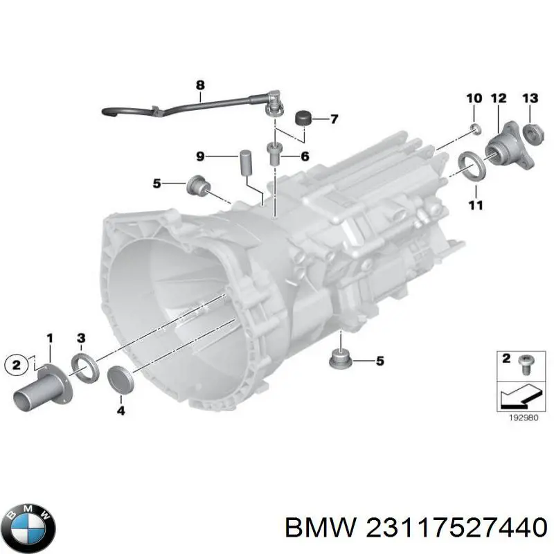 Купити 23117527440 BMW 