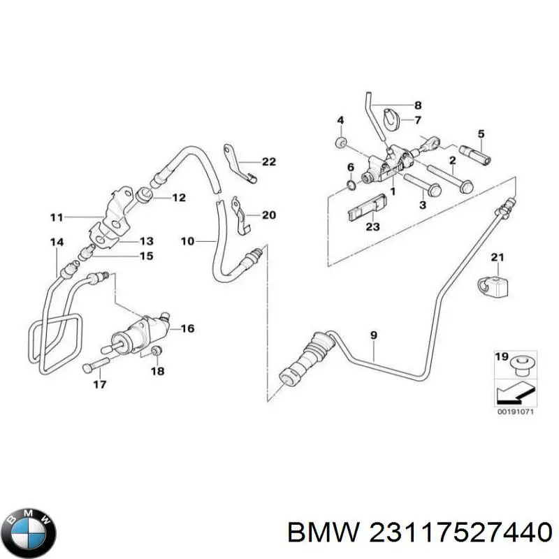  BMW 23117527440 ціна, від 34.73 USD