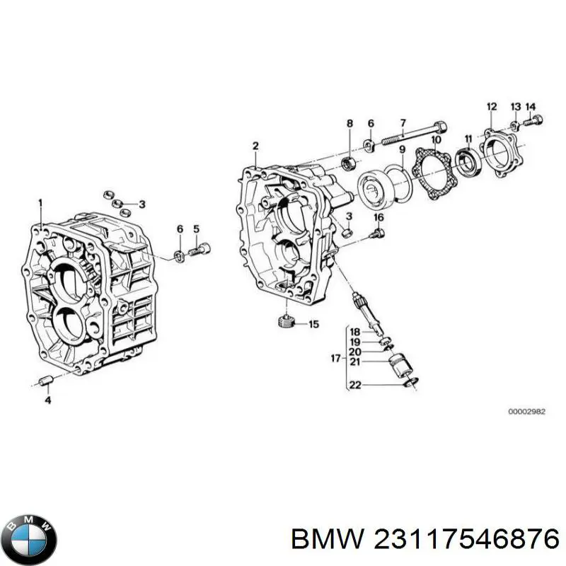 23117546876 BMW 