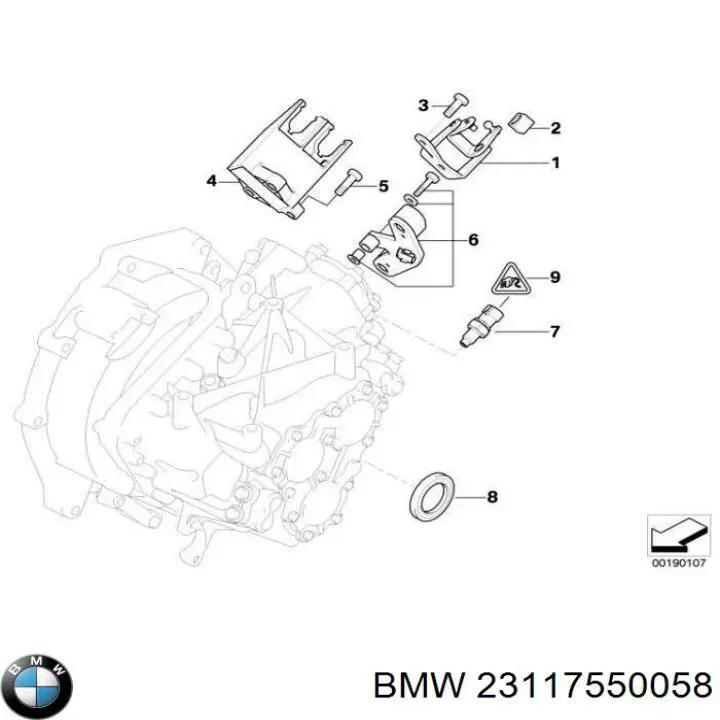 Купити 23117550058 BMW 