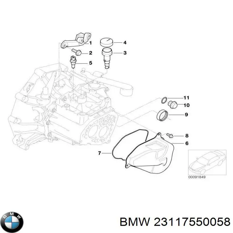  23117550058 BMW