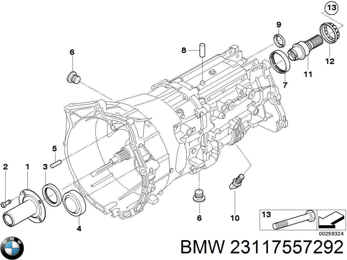  BMW 23117557292 ціна, від 456.48 USD