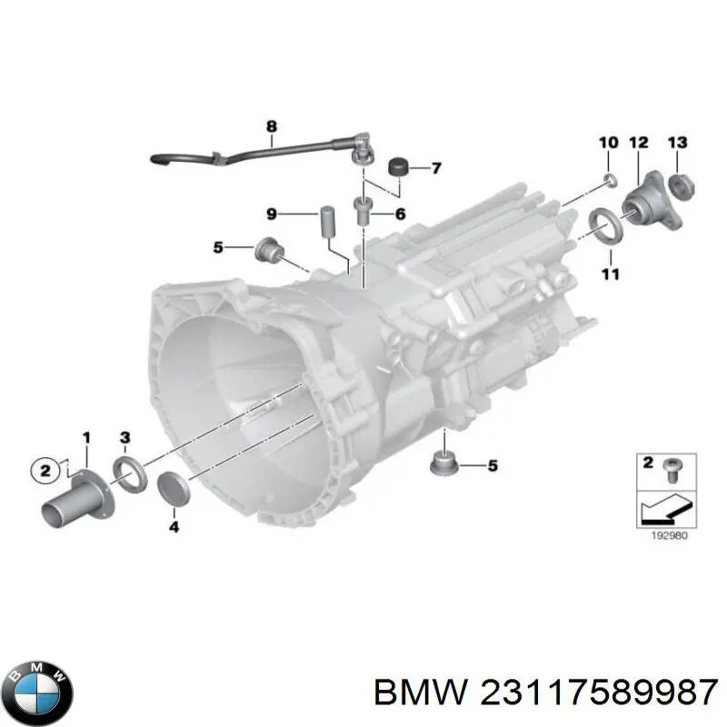  BMW 23117589987 ціна, від 46.91 USD