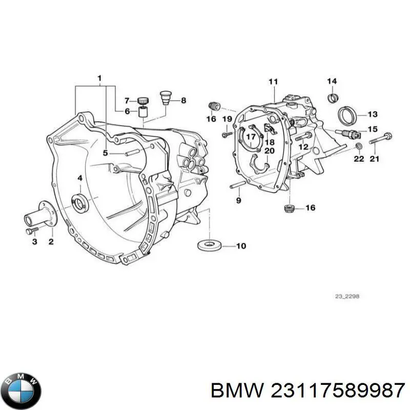 23117589987 BMW 