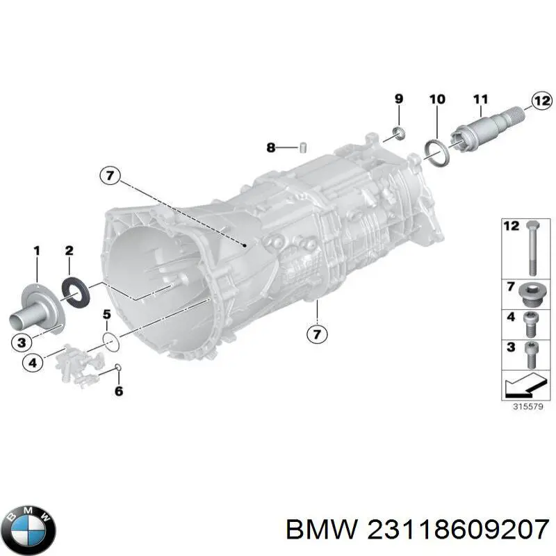 23118609207 BMW 