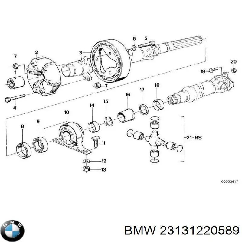 23131220589 BMW 