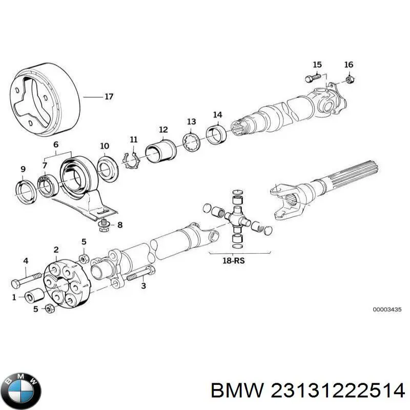 23131222514 BMW 