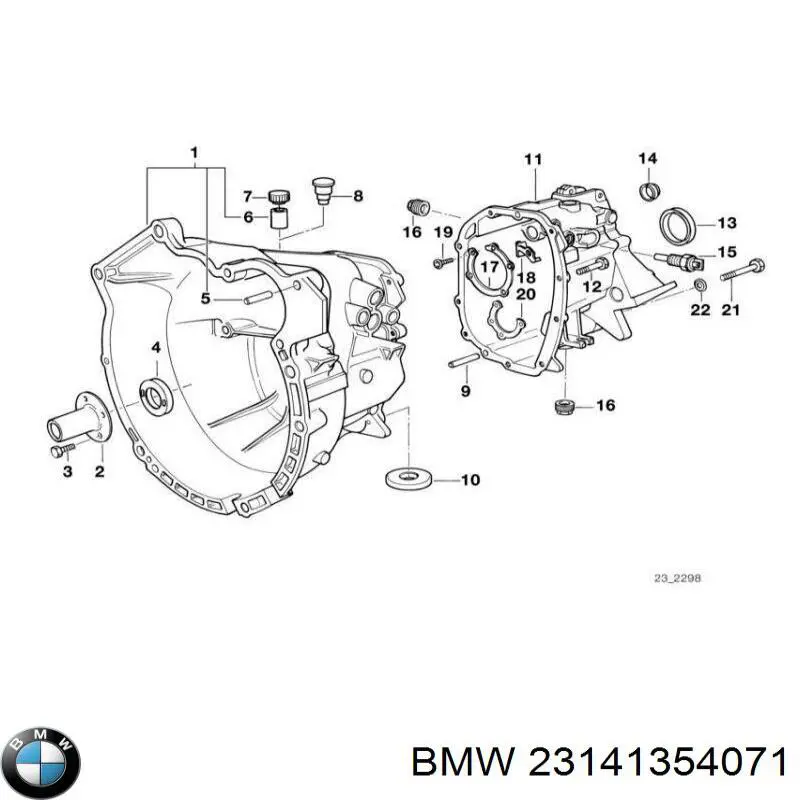 Датчик ліхтарів заднього ходу BMW 23141354071 ціна, від 5.24 USD