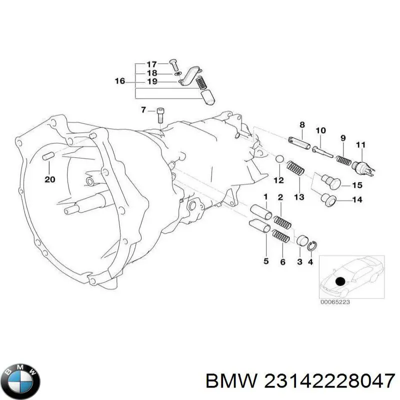  23142228047 BMW