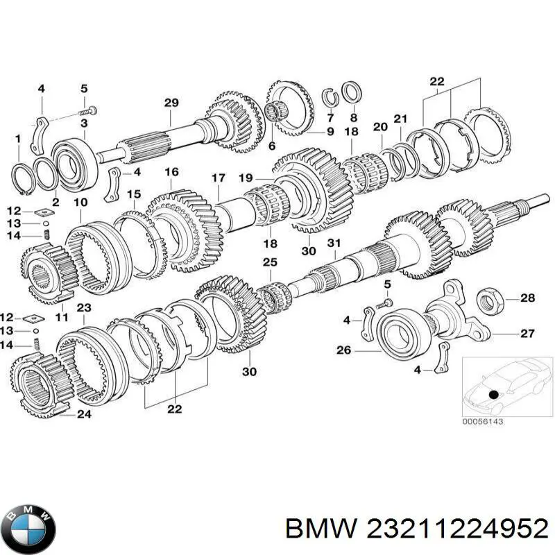 23211282553 BMW 