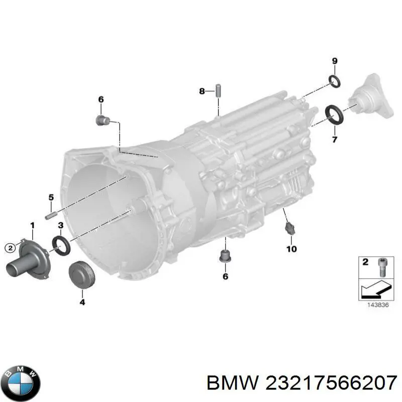 23217566207 BMW 
