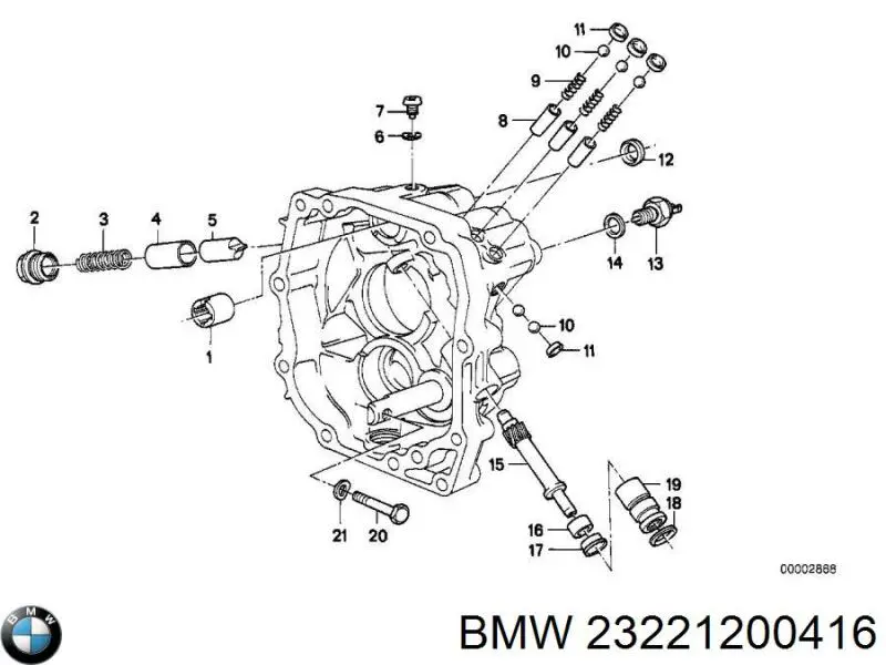 23221200416 BMW 