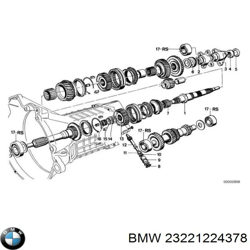  BMW 23221224378 ціна, від 19.64 USD