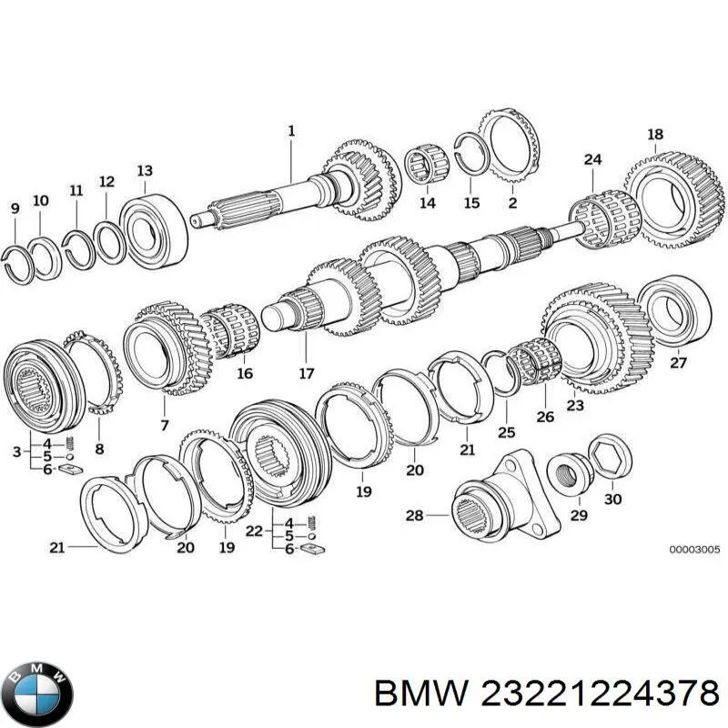 23221224378 BMW 