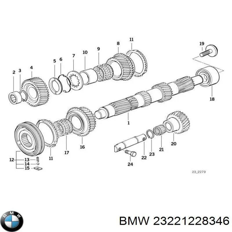 23221228346 BMW 