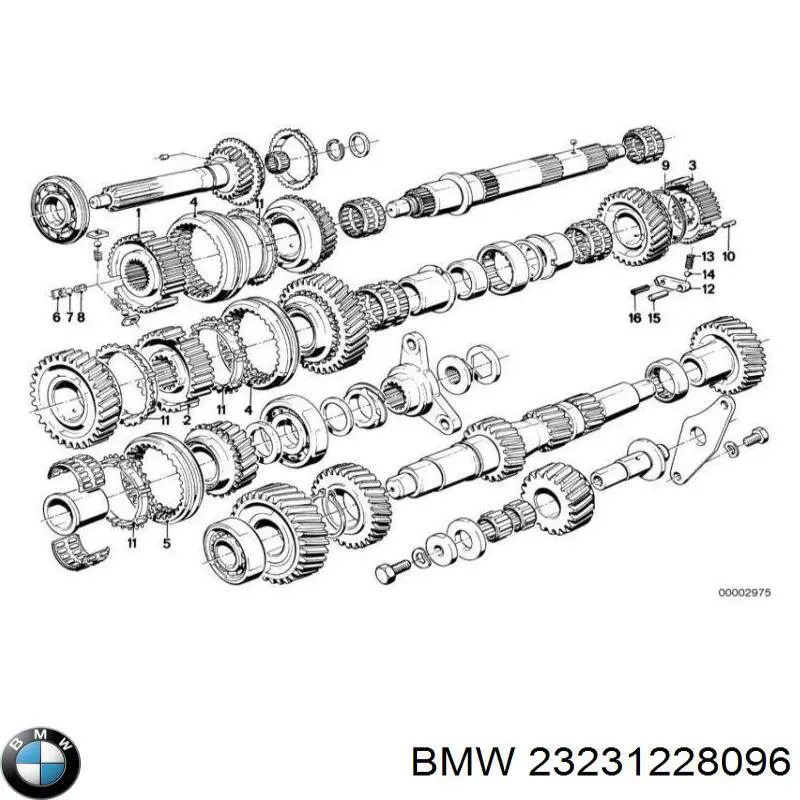 23231228096 BMW Кільце синхронізатора
