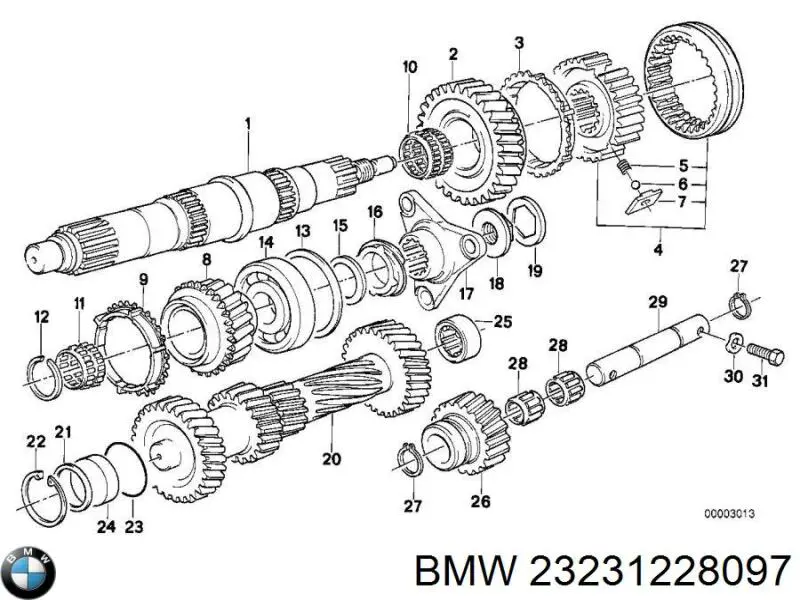 23231228097 BMW 