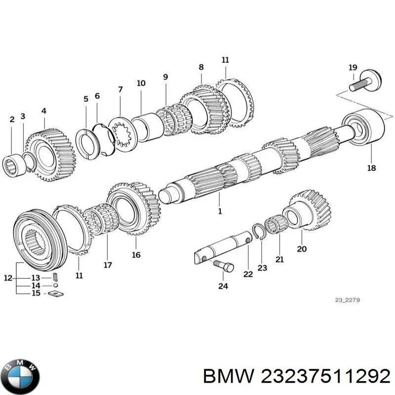  BMW 23237511292 ціна, від 415.45 USD