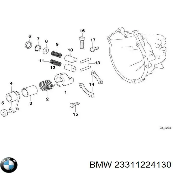 Купити 23311224130 BMW 
