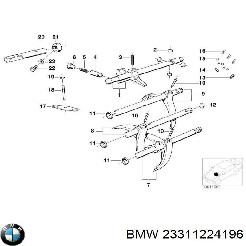23311224196 BMW 