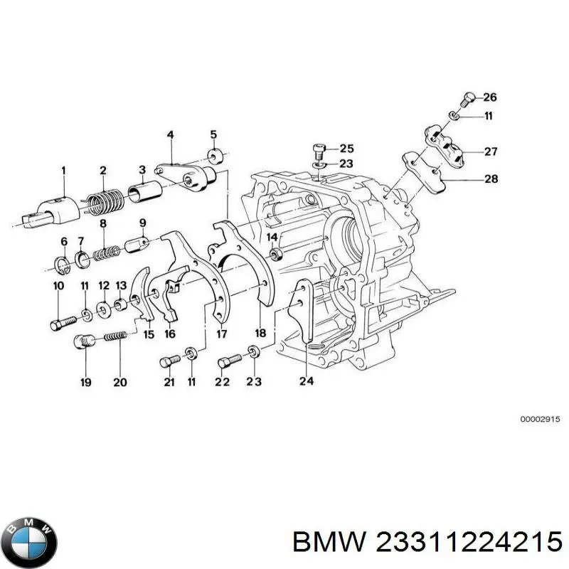 23311224215 BMW 
