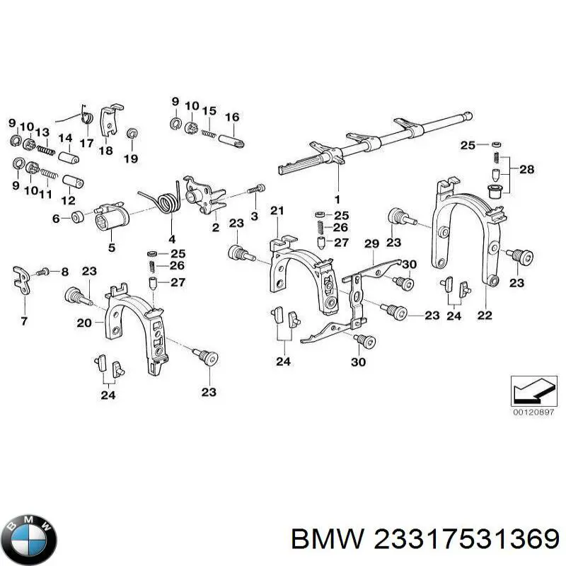 Кришка / пробка розширювального бачка BMW 23317531369 ціна, від 8.10 USD