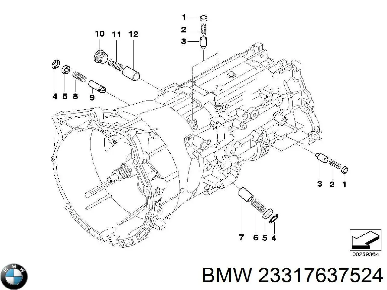 23317637524 BMW Пробка розширювального бачка