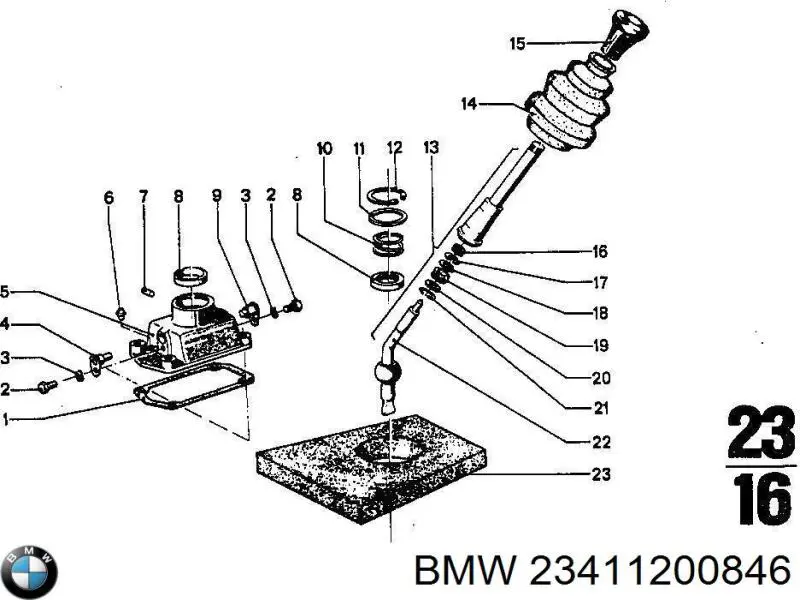  23411200846 BMW