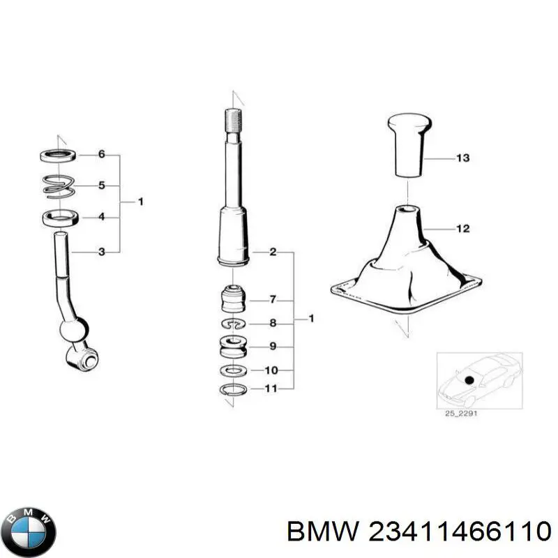  BMW 23411466110 ціна, від 12.90 USD
