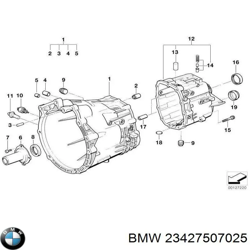  BMW 23427507025 ціна, від 348.08 USD