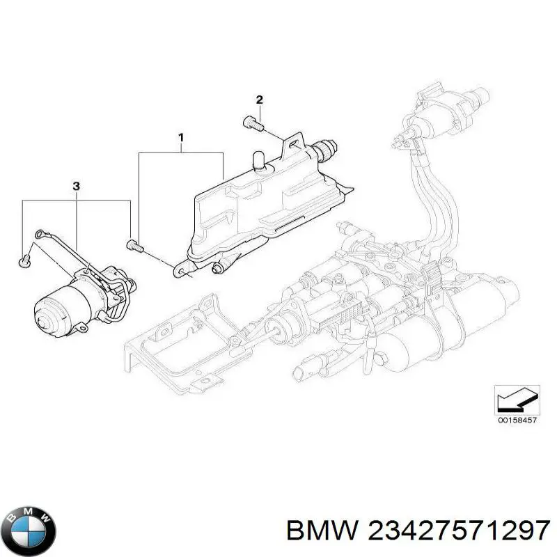 Купити 23427571297 BMW 