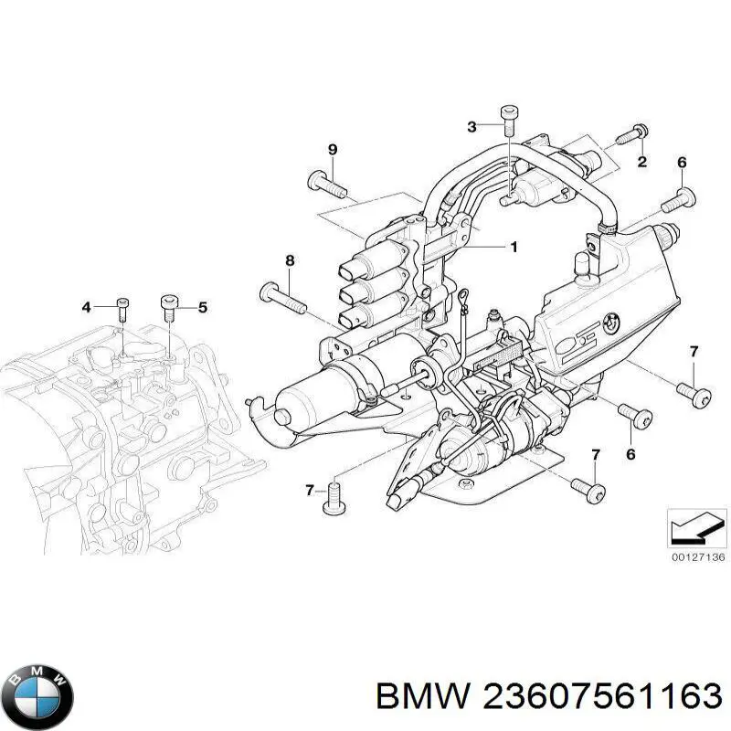  BMW 23607561163