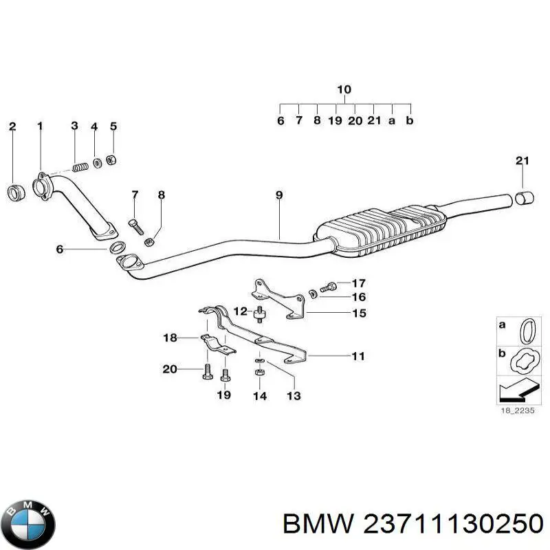 Купити 23711130250 BMW 