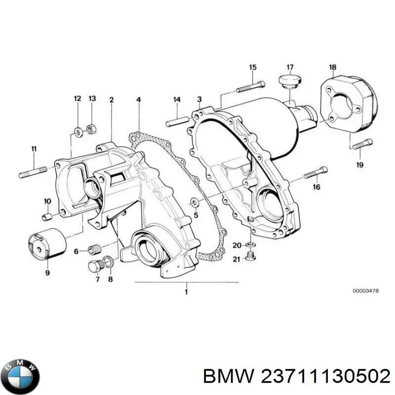 BMW 23711130502 ціна, від 97.32 USD