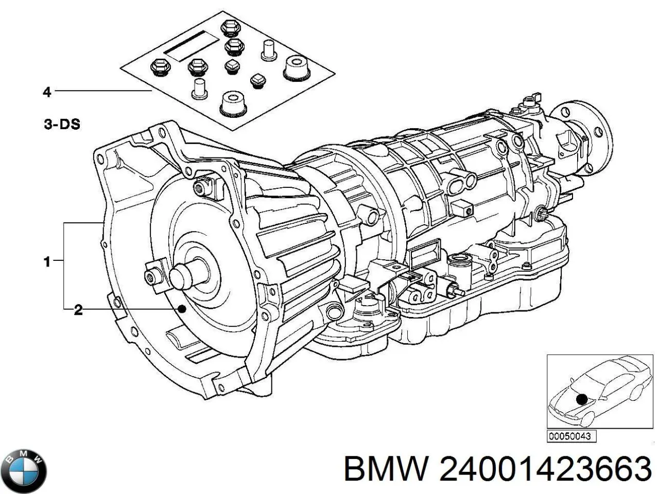 24001423663 BMW МКПП