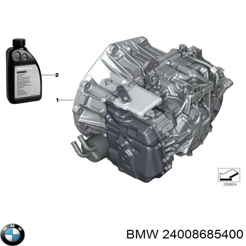 Коробка передач автомат BMW 24009423600 ціна, від 10317.36 USD