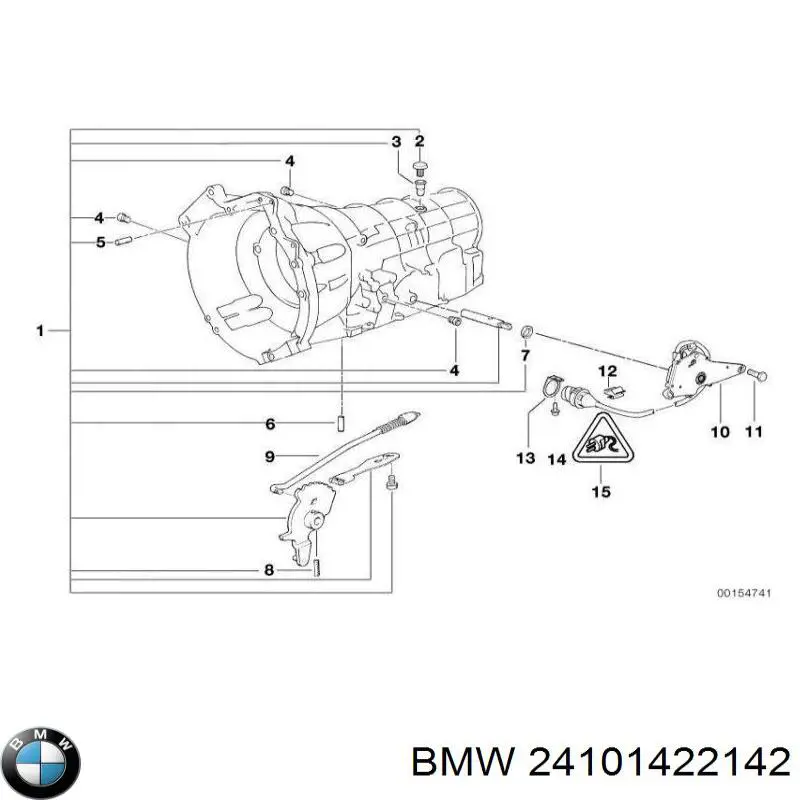 Купити 24101422142 BMW 