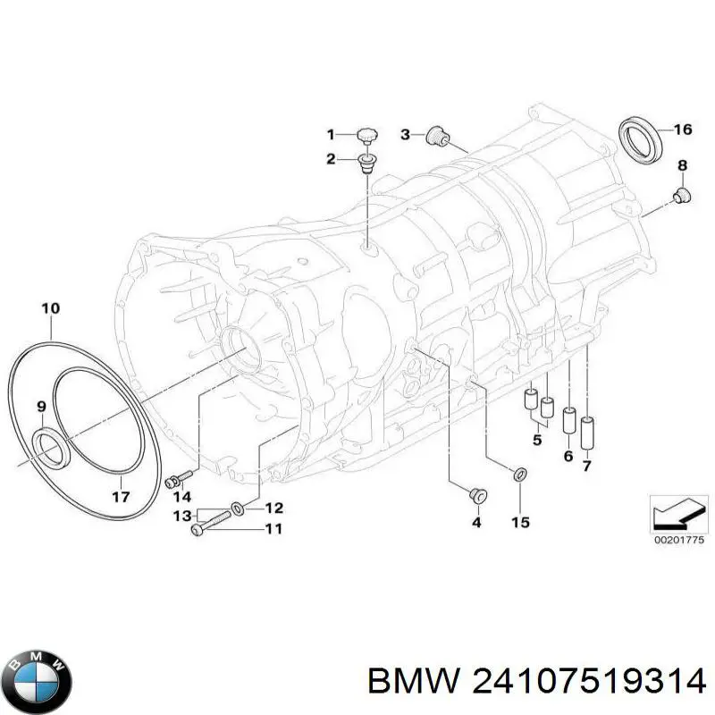 Ремкомплект АКПП V203770 VEMO/Vaico