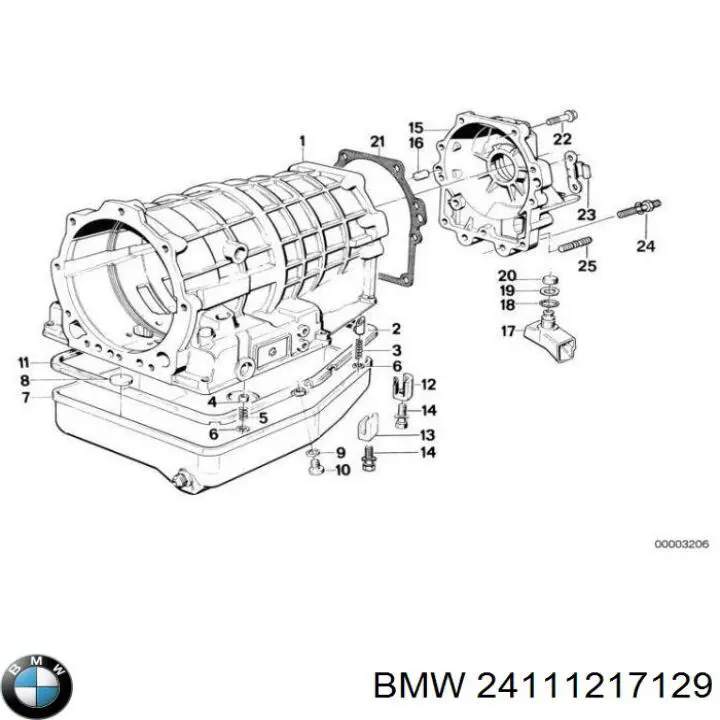 Купити 24111217129 BMW 