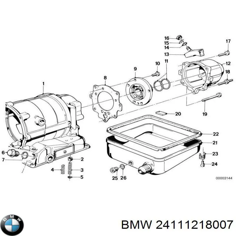  BMW 24111218007 ціна, від 35.31 USD